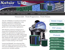 Tablet Screenshot of matalausa.com